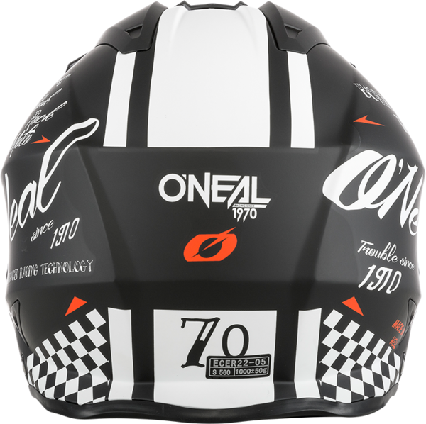 ONeal 0806-206 Slat Adult Helmet Torment Black/White, XXL ONeal 0806-206 Slat Adult Helmet Torment Black/White, XXL